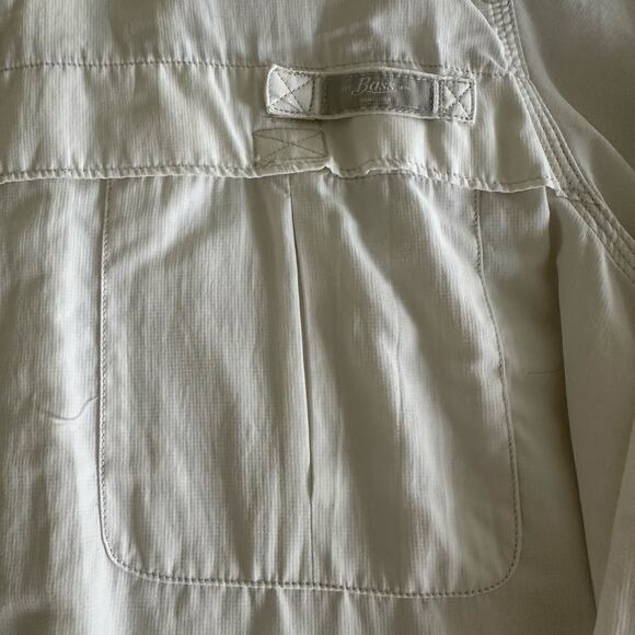 G.H. Bass & Co. Button Down Shirt White Big & Tall XXL UPF 50 - Picture 4 of 12